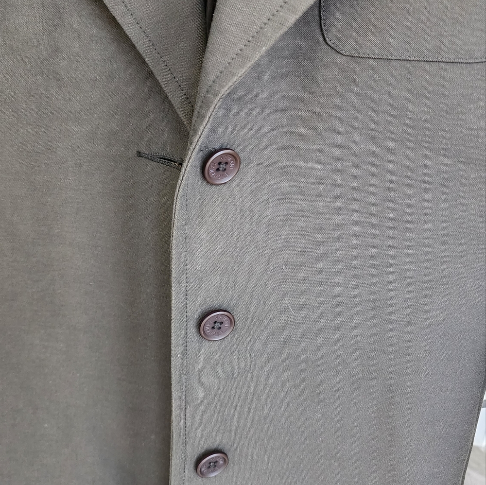 EUC- Armani Exchange- trench coat. Olive green. Size XS - Picture 2 of 9